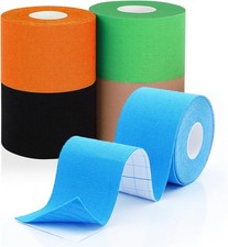5 Roll Kinesiology Tape Athletic Muscle Support Sport Elastic Physio Therapeutic