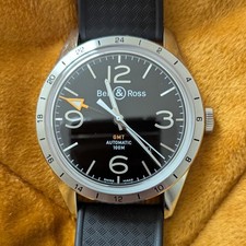 Bell & Ross BRV123-BL-GMT automatic