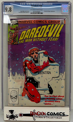 Daredevil # 182 Newsstand Cover CGC 9.8 1982 [CR]