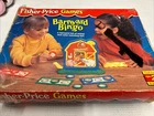 Fisher Price Barnyard Bingo Matching Memory Animal Game Vintage missing 1 piece