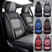 Full Set 5-seats Leather Seat Covers For Silverado 1500 2500hd 3500hd Front Rear