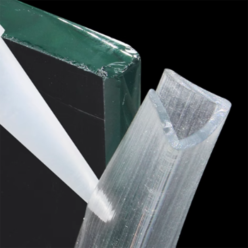 Fit 5/8/10/12mm Glass U Channel Pvc Edging Trim Seal Square U-shaped ...
