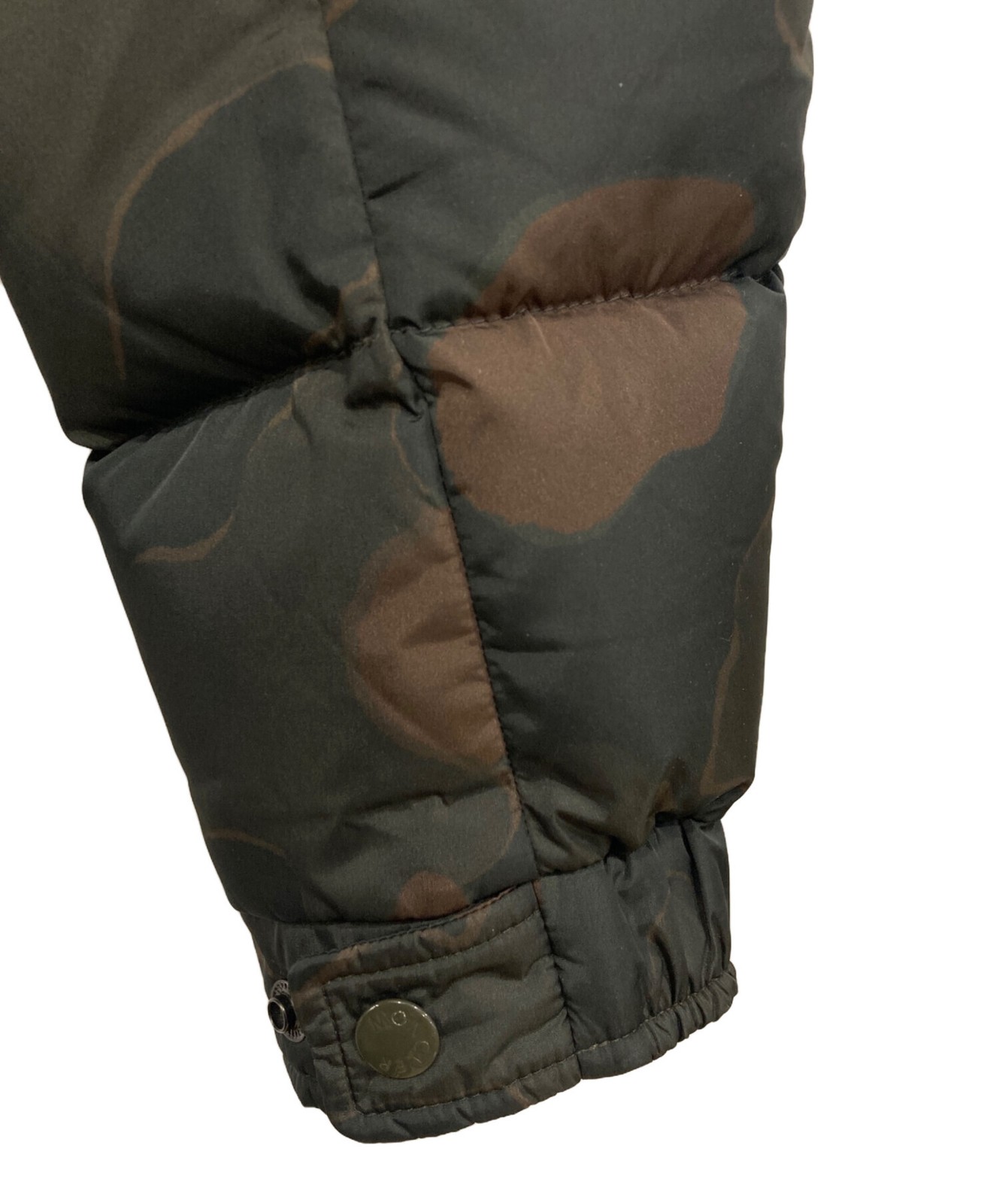 MONCLER/Maya Camo Down Jacket C20914036605 Khaki x Brown Size: 3 thumbnail 5