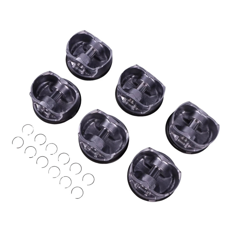 Juego de 6 anillos de pistones de motor para Mercedes-Benz E350 ML300 R350 S350 3,5 L Foto 4 de 4
