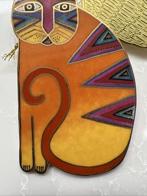 Laurel Burch Ornament Bradford Editions SYLVIA Fantastic Angeli-cats 2001
