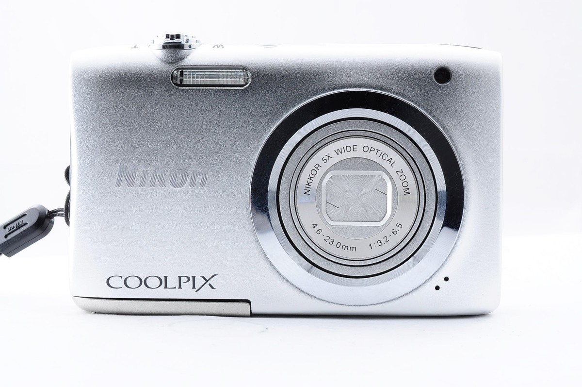 Nikon COOLPIX A100 ⏯️ Silver 20.0MP 5x Optical Zoom Compact
