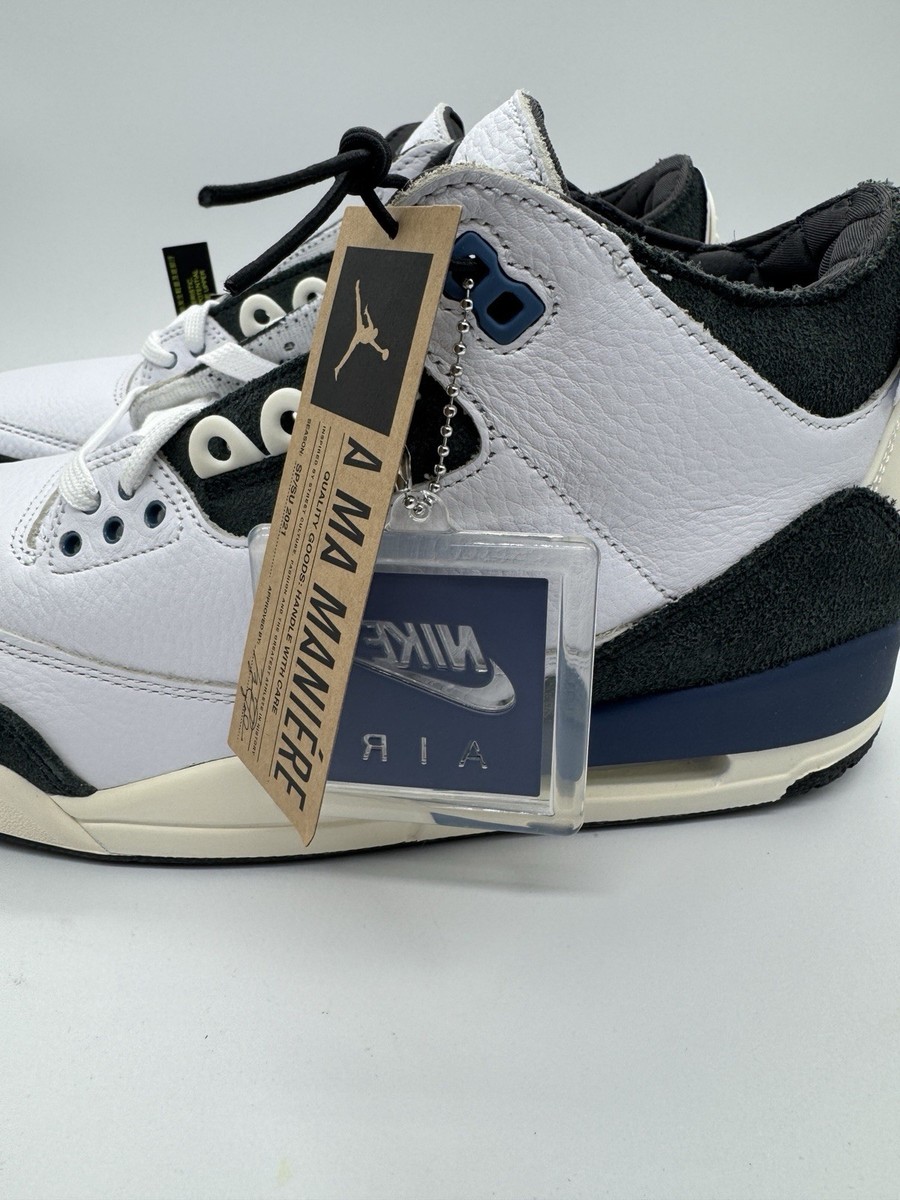 A Ma Maniére x Air Jordan 3 Retro OG SP For The Love HV8571-100 Sz