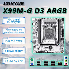 X99M-G Motherboard M-ATX for Xeon E5 2676V3/2673V3/2666V3/2696V4 CPU DDR3 RAM Of