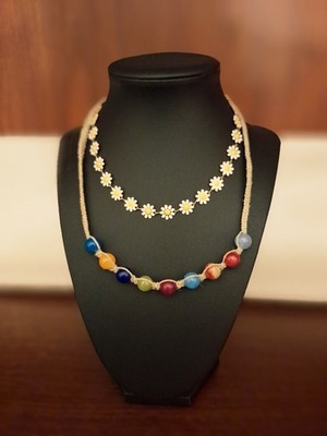 Two Necklace Set for Twisted Metal Mahem M4H3M Cosplay 