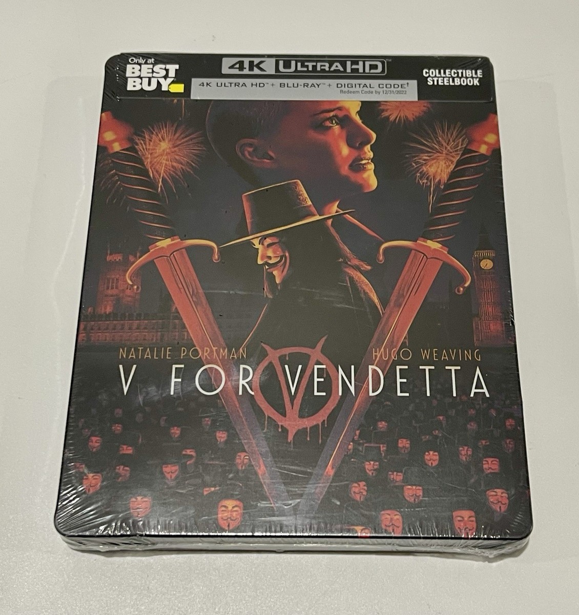 V for Vendetta (Blu-Ray, 2005) for sale online | eBay