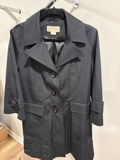 Michael Kors Jacket Women  s Large Black Button Front Blazer Style