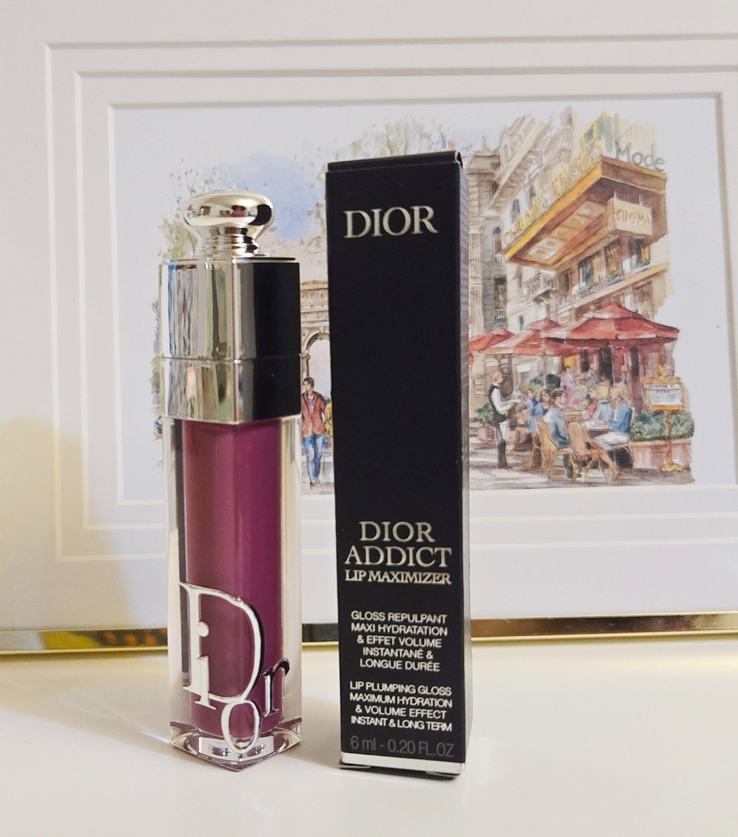 Lip Gloss Swatches Dior Addict Lip Maximizer 006 Berry Dior Addict