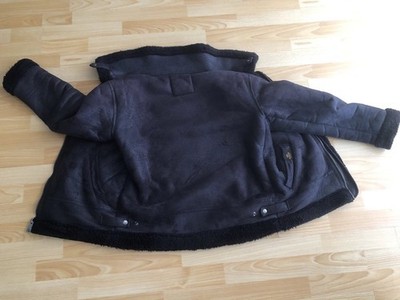 Alpha Industries B3 FL Jacke, schwarz-schwarz (M)
