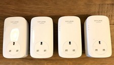 TP-Link TL-PA8010P v1.0 AV1200 Passthrough Powerline Kit - 4 UNITS