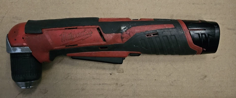 Milwaukee C12RAD Angle Driver Tool Workshop with Battery 12V Lithium Red 3 - Image 2 of 2