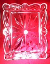 Stunning, Mouth Blown, Hand Cut, Block Crystal Picture Frame for 5 x 7 Picture
