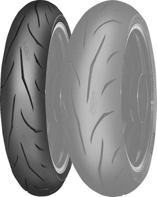 Mitas Sport Force+ Motorcycle Tire 120/70ZR17 (58W) Front Radial TL