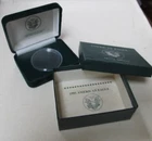 1995 American Silver Eagle EMPTY Velvet Box W/ Case & COA Only NO COIN