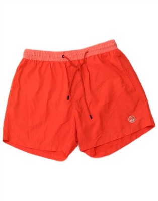 NORTH SAILS Mens Swimming Shorts Small  Orange Polyester AQ18