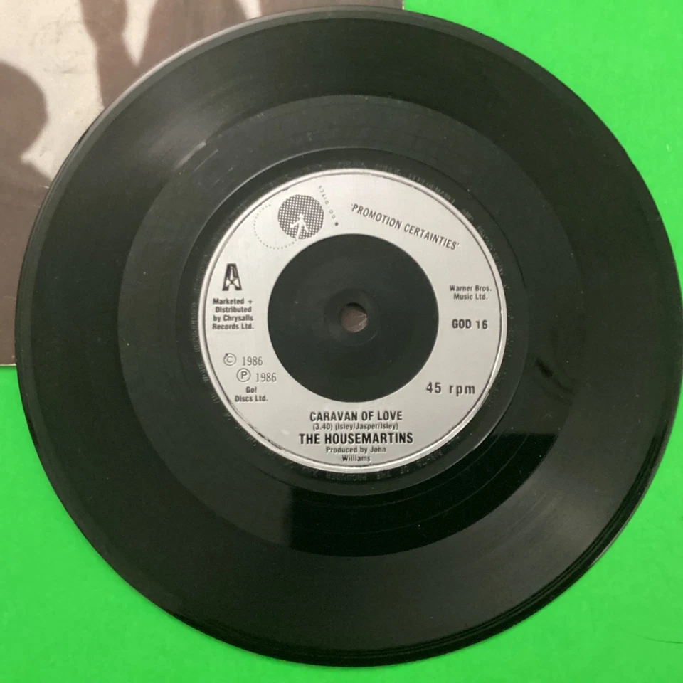 The Housemartins 7” Vinyl Single “ Caravan Of Love “ Chrysalis A2 Paul Heaton - Image 4 of 4