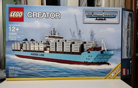 LEGO 10241 Maersk Line Triple-E CREATOR Expert Complete Genuine