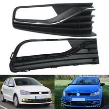 2x Blende Gitter Nebelscheinwerfer Stoßstange Set für VW Polo 6R1 6C1 2014-2017