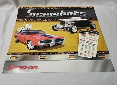 Vintage 2002 Snap-On Snapshots Classics & Customs Calendar Chevy Ford Plymouth 