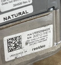 Resideo Honeywell VR8305M4009 24V Natural Gas Valve 3/4” x 3/4” thumbnail 3