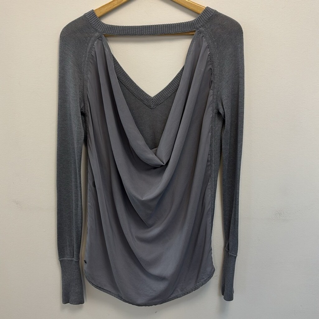 LULULEMON Unity pullover Sweater drop back long s… - image 5