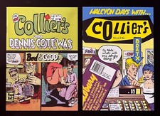 COLLIER'S VOL.2 #1, 2 Hi-Grade Indie Lot By DAVID COLLIER Drawn & Quarterly 2001
