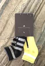 Adidas by Stella McCartney Low Socks 2 Pair Pack Size US 5-6,  EU 37-39 NWT