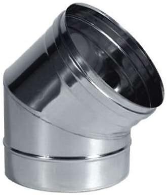 Coude à 45° Soudure Inox 1" OD (25 Mm) Pour Tuyauterie Sanitaire - Qualité Alimentaire, Marque TIB