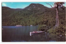 Postcard Beaver Lake Near North Woodstock, White Mts, N.H., Unposted VTG VPC02.