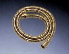 LIMITED EDITION: DESIGN GOLD DUSCHSCHLAUCH 150 CM METALL | LUXUS BRAUSESCHLAUCH