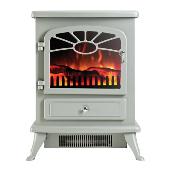 Focal Point Electric Stove Fire Es2000 choose - Cream, Black, Grey or  Burgundy | eBay