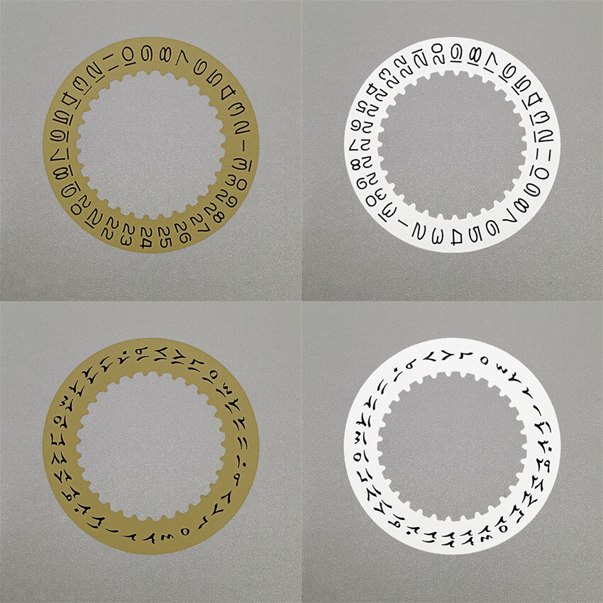 For3135 Movement Calendar Date Disc Watch Date Day Wheel Disc Repair  Accessories