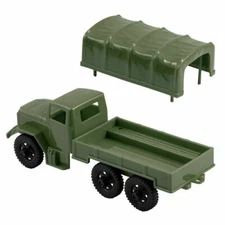 Tim-Mee Processed Plastic 2 1/2 ton plastic army truck, 1/32 for toy soldiers