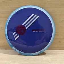 New Axiom Time Lapse | Simon Line First Run Prototype |  Blue w/ Blue Swirl Rim