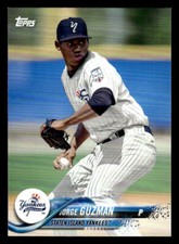 2018 Topps Pro Debut #192 Jorge Guzman Card Staten Island Yankees