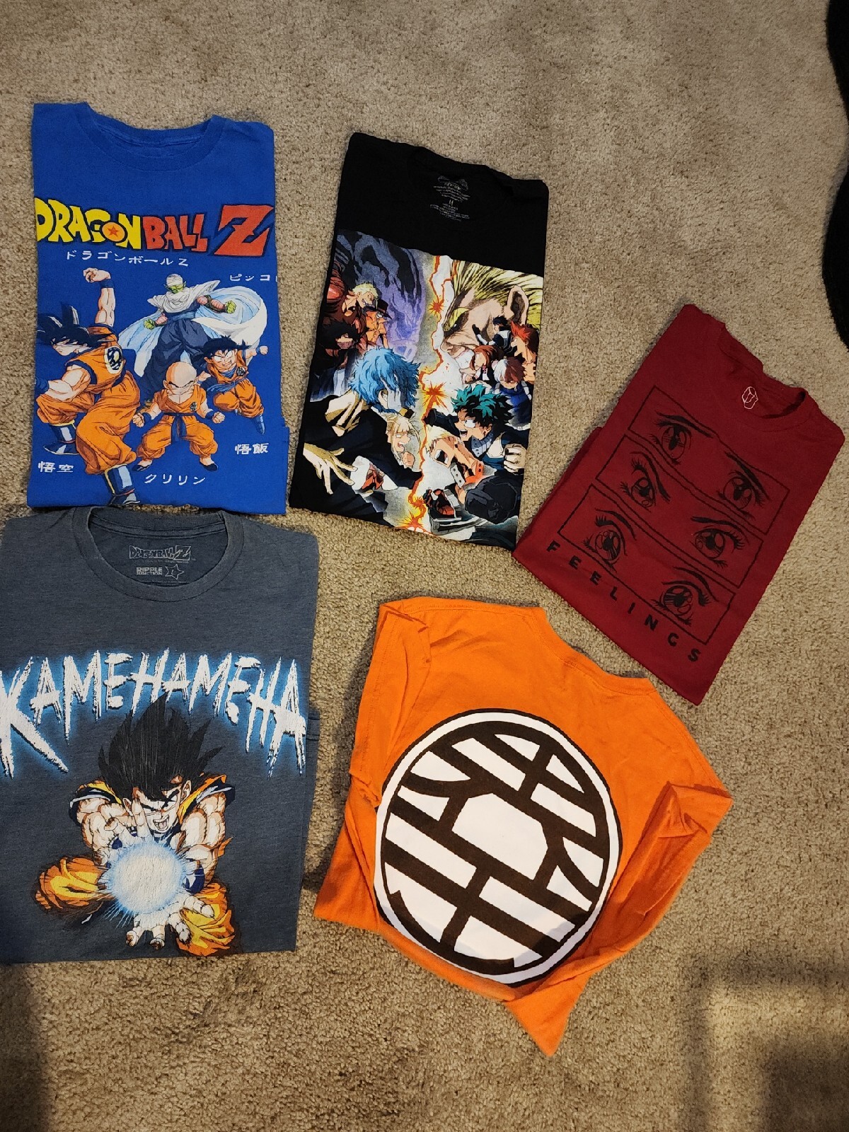 RETRO DRAGON BALL Z. MY HREO ACADEMIA ANIME SHIRTS MI… - Gem