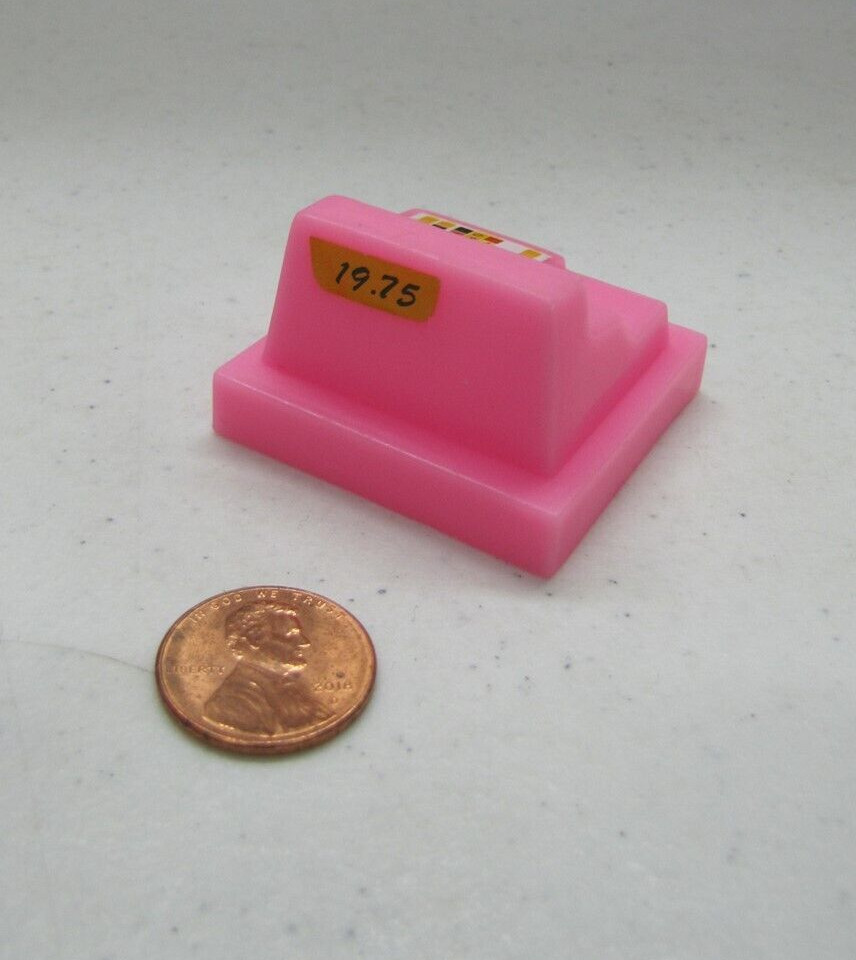 как выглядит Mattel Barbie Doll Pink Cash Register 19.75 For Store Shop Diorama Accessory фото