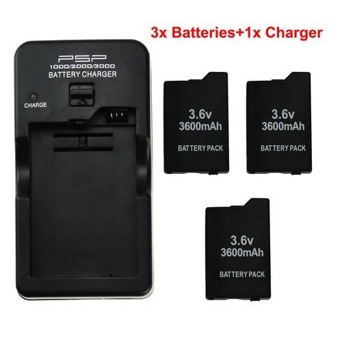 Rechargeable Replacement Battery Pack 3600mAh For Sony PSP 2000 3000 2001 3001 - Picture 26 of 28