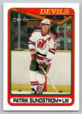 1990-91 Topps - #306 Patrik Sundstrom