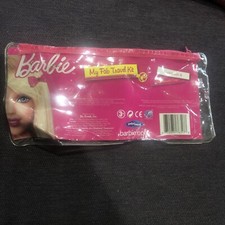 BARBIE Firefly TOOTHBRUSH KIT W BRUSH COVER Zipper STORAGE POUCH NEW