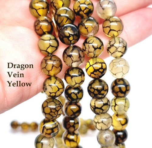 Semi Precious Gemstone Beads Jewellery Making - 6mm Round - 65 per strand - Picture 60 of 176