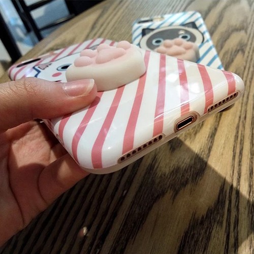 TPU-Phone-Case-3D-Pinch-Cute-Soft-Silicone-Cat-s-Paw-for-iPhone-6-6P-7-7P-JX