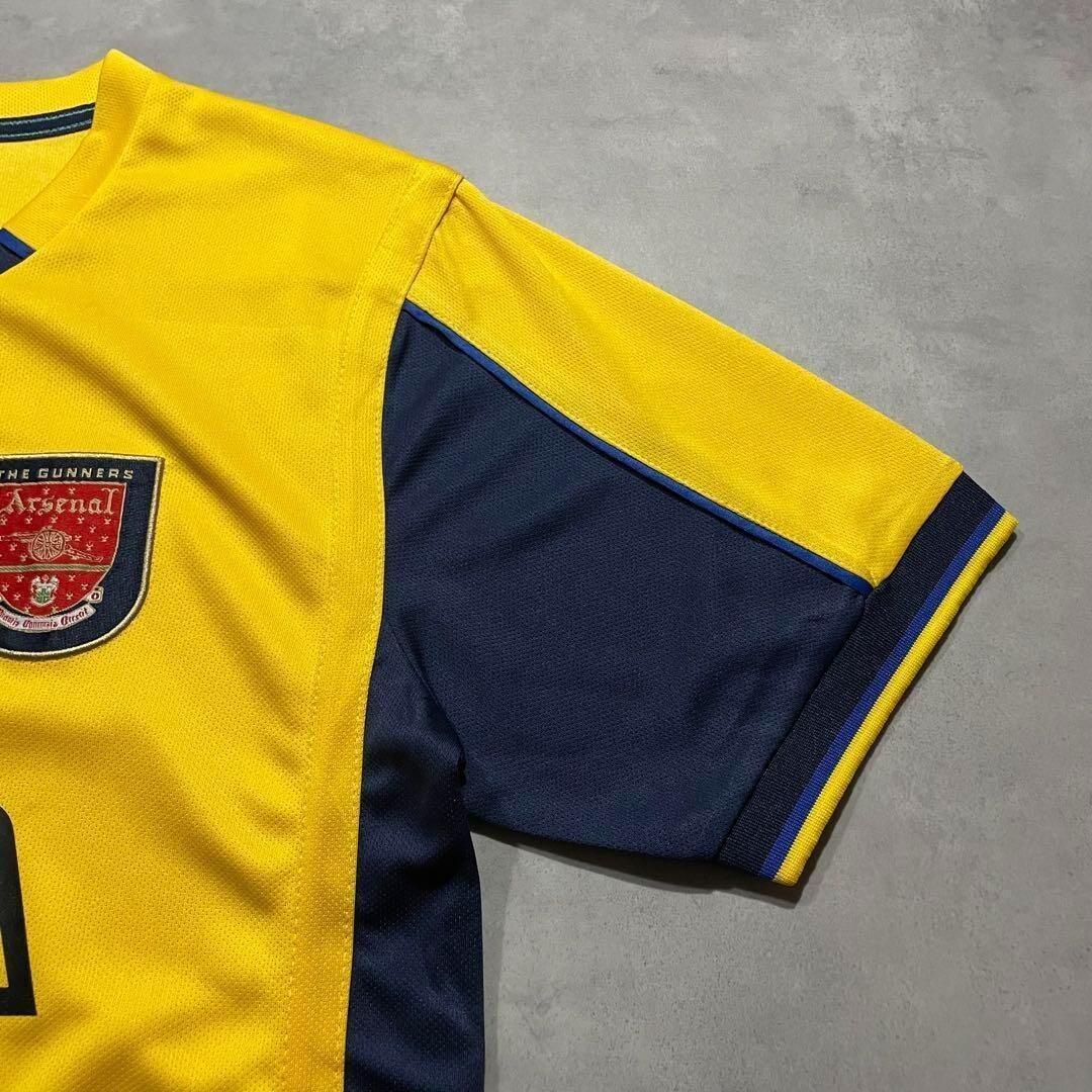 Arsenal Nike SEGA Football Soccer Jersey Made In UK 1999