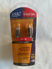 NEW Belkin USB2 High Speed Cable 10 Foot USB A to B Plug