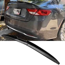 For Chrysler 200S Glossy Black Rear Roof Trunk Spoiler Tail Wing Lip Ducktail