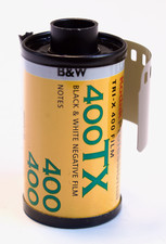 Kodak TRI-X 400TX Black  White Negative 35mm Film Exp. Unknown 36 exp.